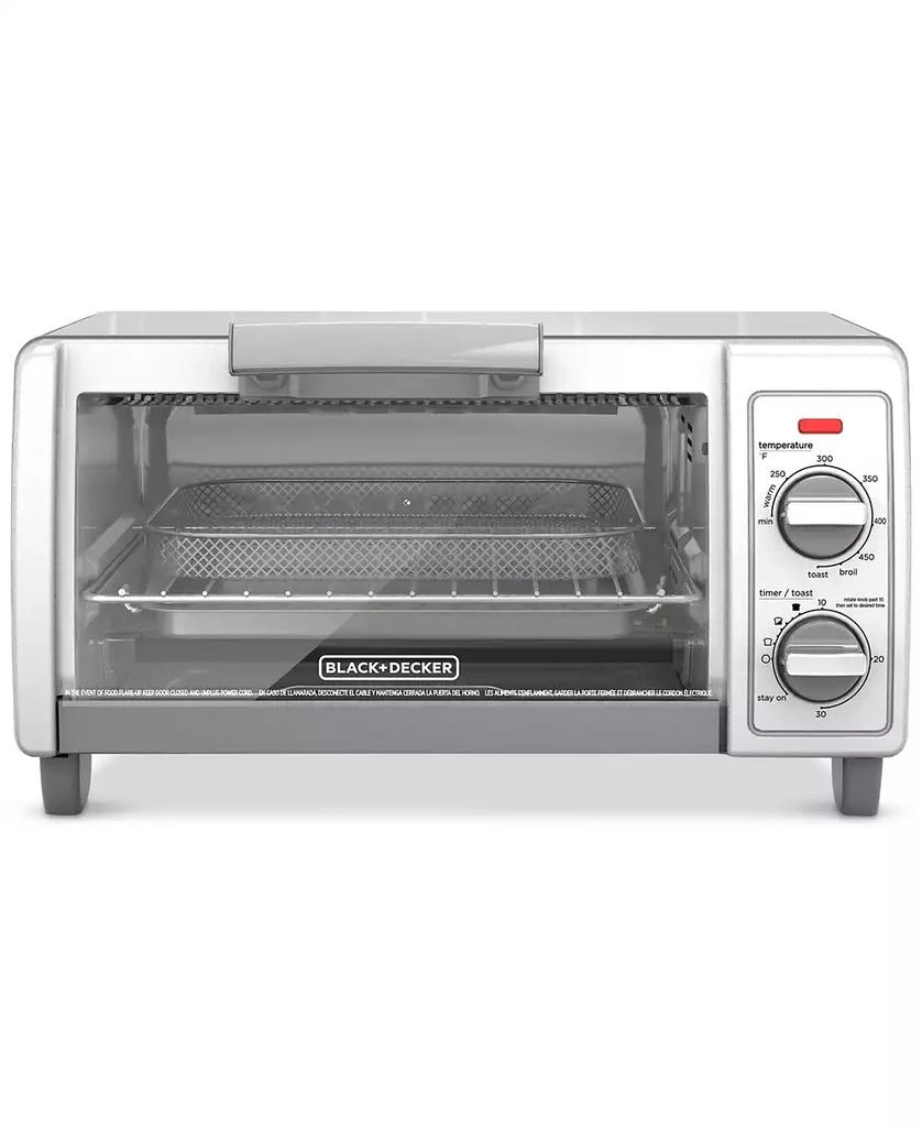 商品Black & Decker|4-Slice Convection Toaster Oven,价格¥607,第1张图片
