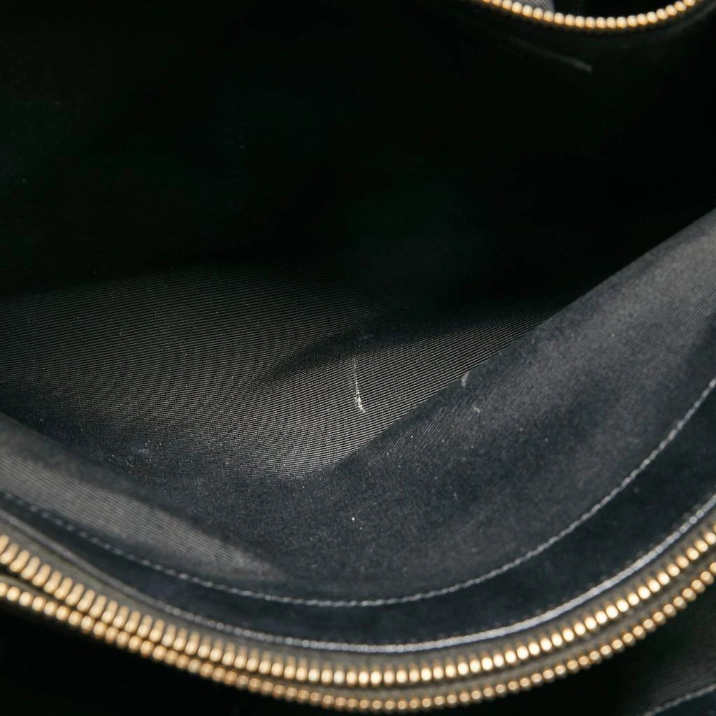 Saint Laurent Black Matelasse Leather Cassandre Shopper Tote 商品