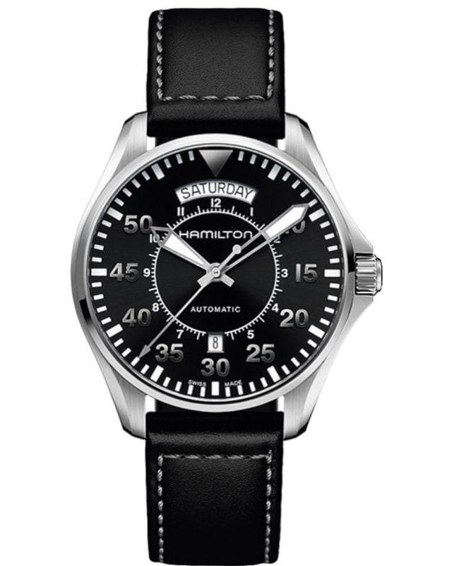 Hamilton Khaki Aviation Pilot Day Date Auto Men's Watch H64615735商品第1张图片规格展示