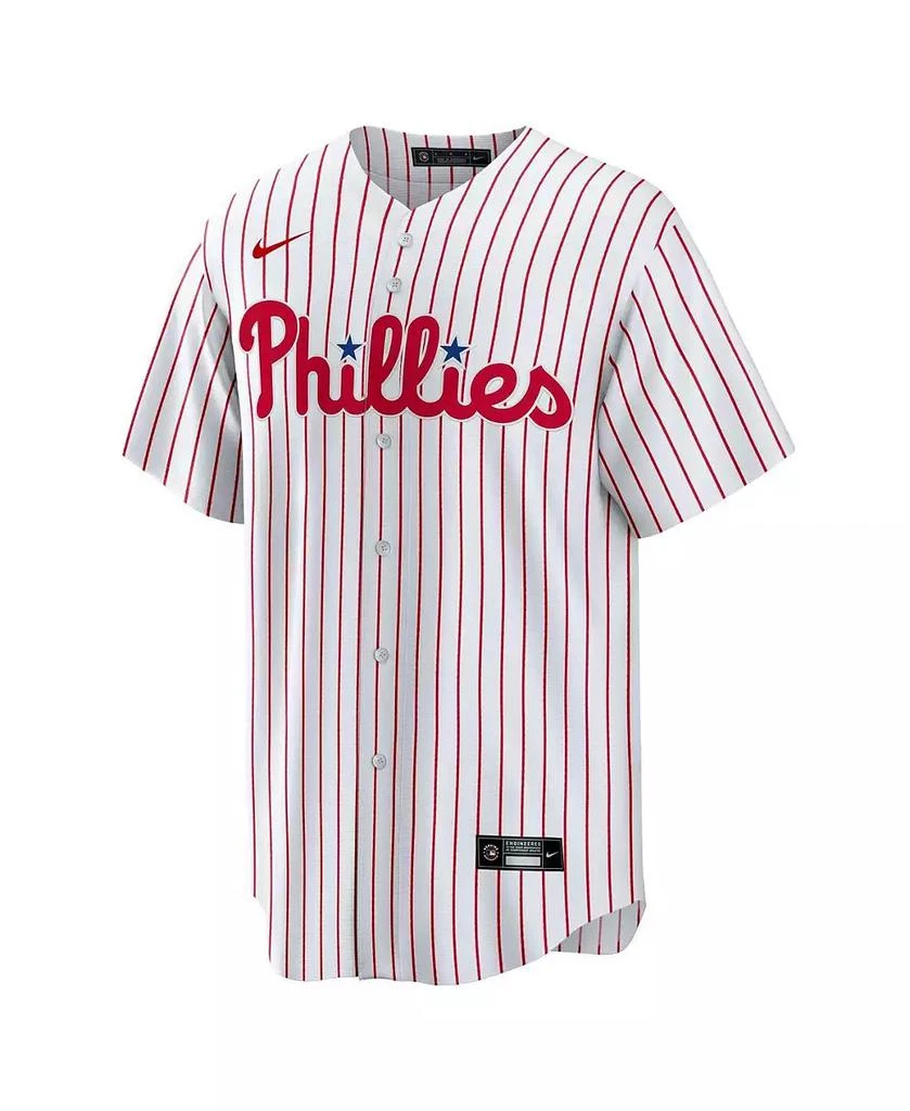 商品NIKE|Men's White Philadelphia Phillies 1 Dad Home Replica Jersey,价格¥1114,第3张图片详细描述