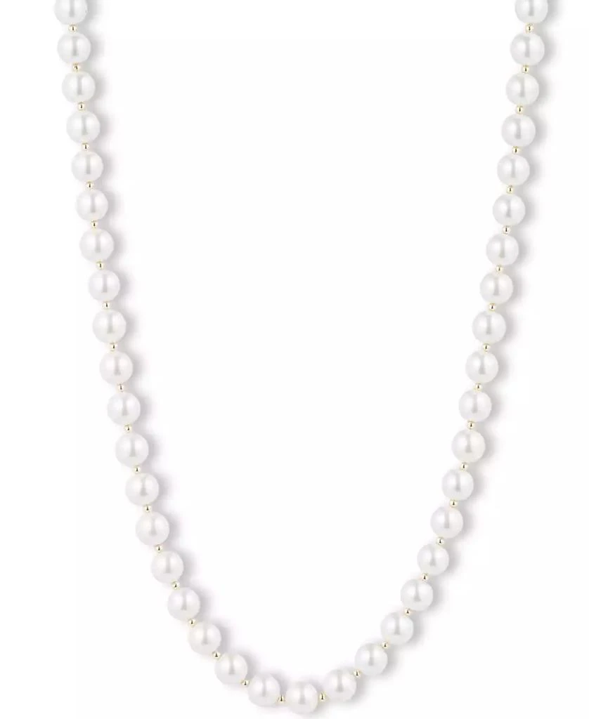 商品Anne Klein|Blanc Imitation Pearl Collar Necklace,价格¥190,第1张图片