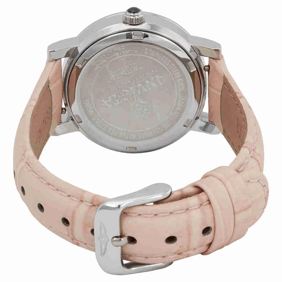 Invicta Wildflower Silver Dial Pink Leather Ladies Watch 13967商品第3张图片规格展示