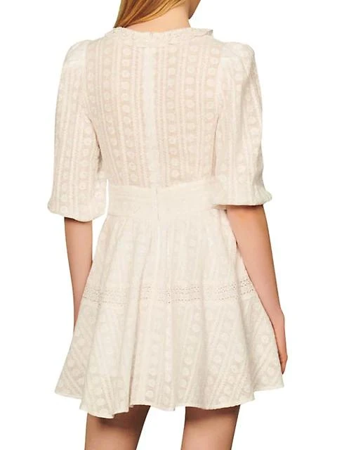 商品Sandro|Gianni Broderie Anglaise Dress,价格¥2206,第4张图片详细描述