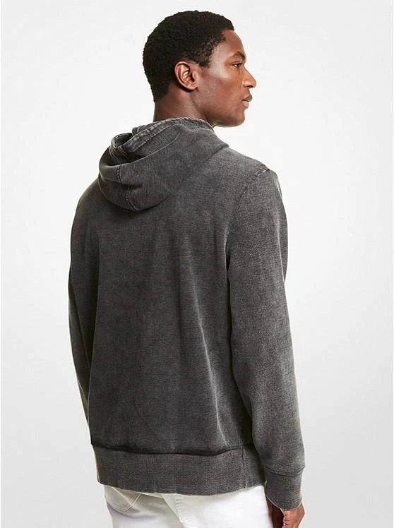 商品Michael Kors|Logo Acid Wash Cotton Hoodie,价格¥746,第2张图片详细描述