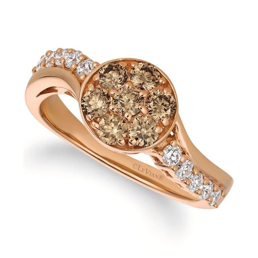 商品Le Vian|Ladies Nude Palette Ring in 14K Strawberry Gold,价格¥4470,第1张图片