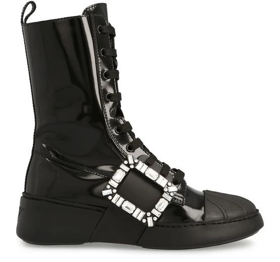 商品Roger Vivier|Viv Skate 短靴,价格¥14715,第1张图片