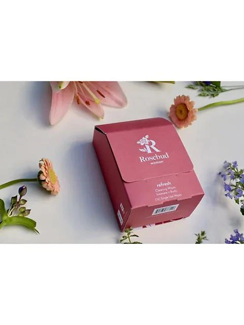 商品Rosebud Woman|Refresh Intimate Cleansing Wipes,价格¥173,第3张图片详细描述