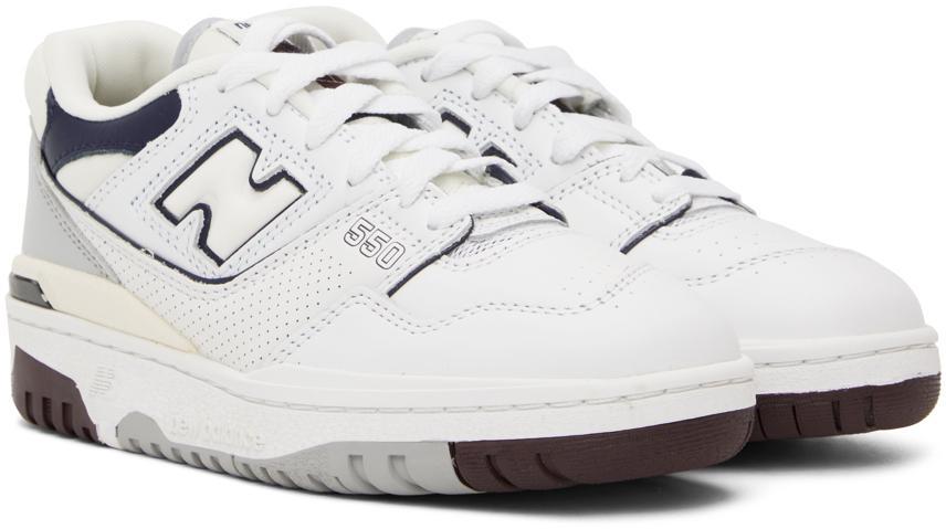 商品New Balance|White BB550 Sneakers,价格¥881,第6张图片详细描述