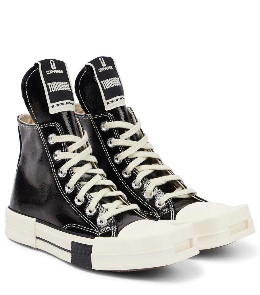 商品Rick Owens|x Converse DRKSHDW TURBODRK帆布运动鞋,价格¥1279,第1张图片