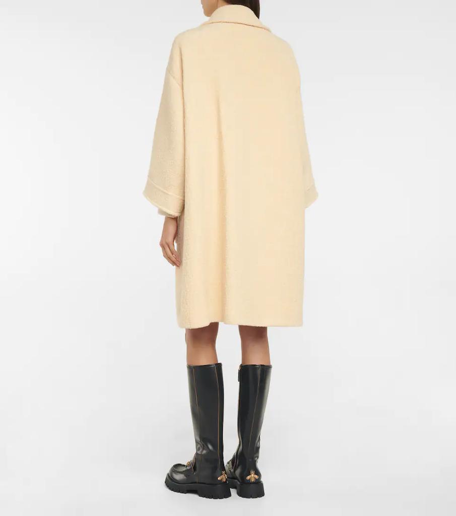 Bouclé tweed wool-blend coat商品第3张图片规格展示