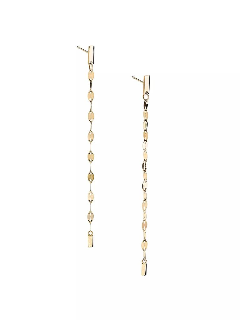 商品LANA|Blake 14K Yellow Gold Duster Earrings,价格¥3029,第2张图片详细描述