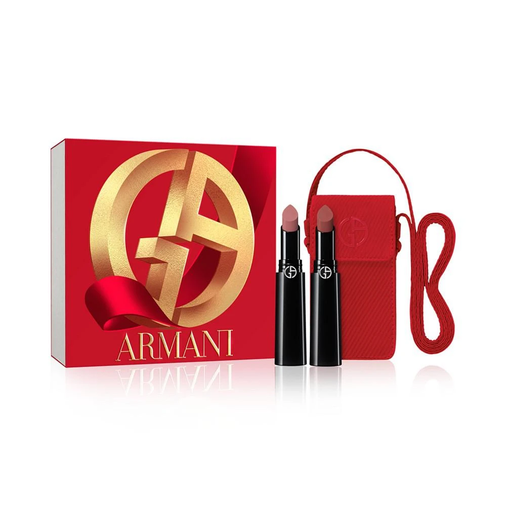 商品Giorgio Armani|3-Pc. Limited-Edition Lip Power Matte Set,价格¥517,第1张图片