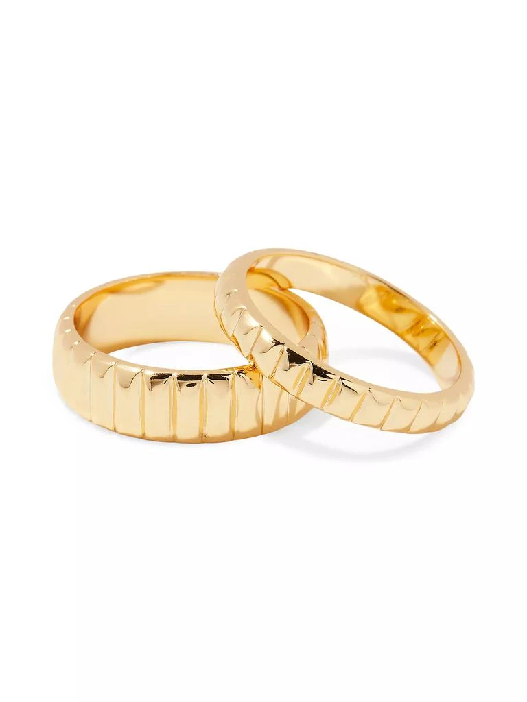 商品brook & york|Goldie 14K-Gold Vermeil Ring Set,价格¥830,第3张图片详细描述