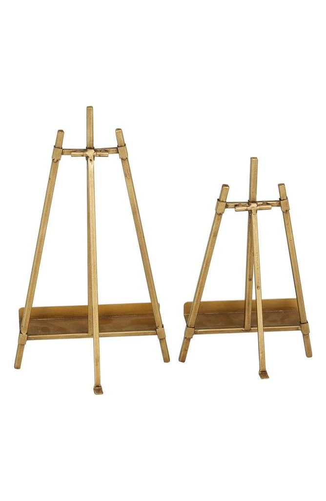 商品SONOMA SAGE HOME|Goldtone Metal Traditional Easel with Foldable Stand - Set of 2,价格¥258,第2张图片详细描述