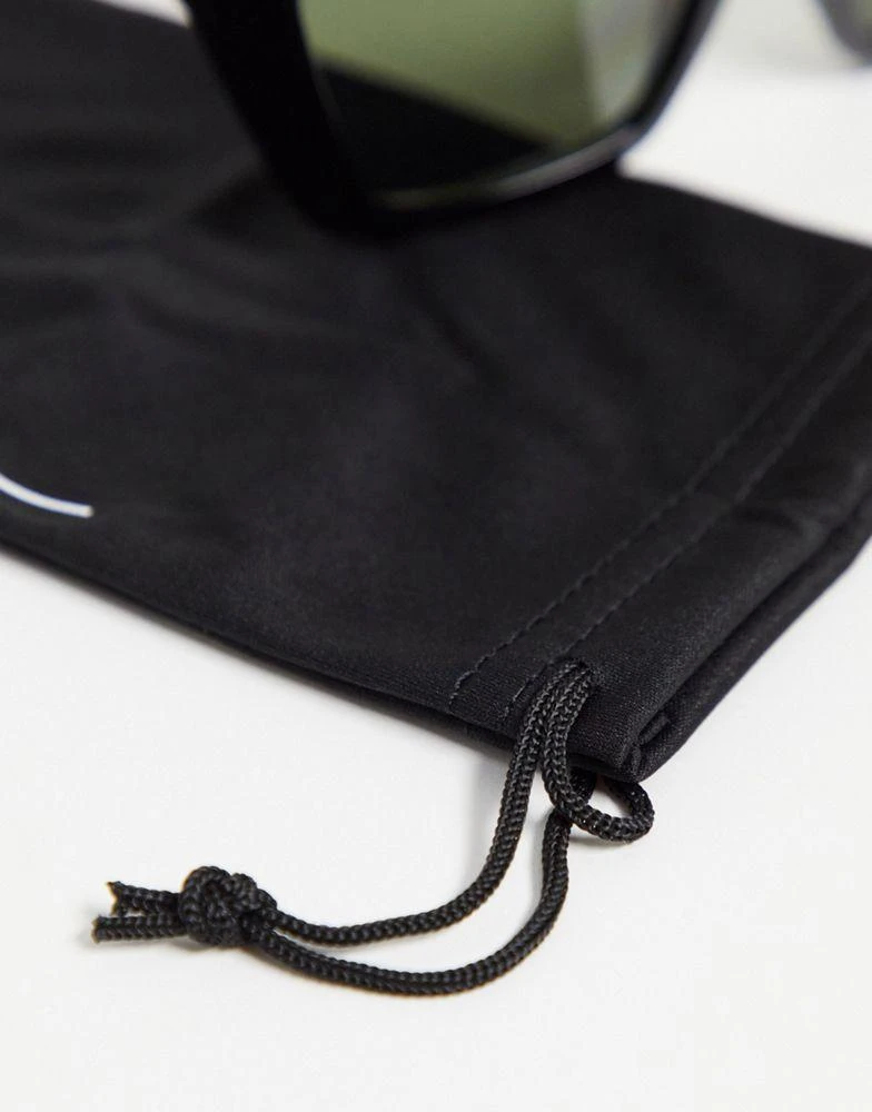 商品ASOS|ASOS DESIGN frame pointy cat eye sunglasses in black - BLACK,价格¥53,第4张图片详细描述