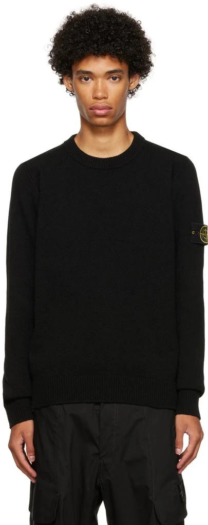 商品Stone Island|Black Patch Sweater,价格¥3367,第1张图片