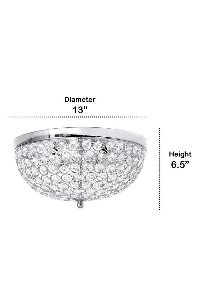 商品LALIA HOME|Crystal Round Flush Mount,价格¥1443,第3张图片详细描述