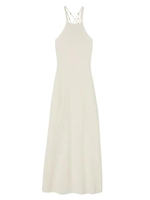 Yvana Pointelle-Knit Midi Dress商品第1张图片规格展示