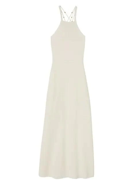 商品Sandro|Yvana Pointelle-Knit Midi Dress,价格¥1853,第1张图片