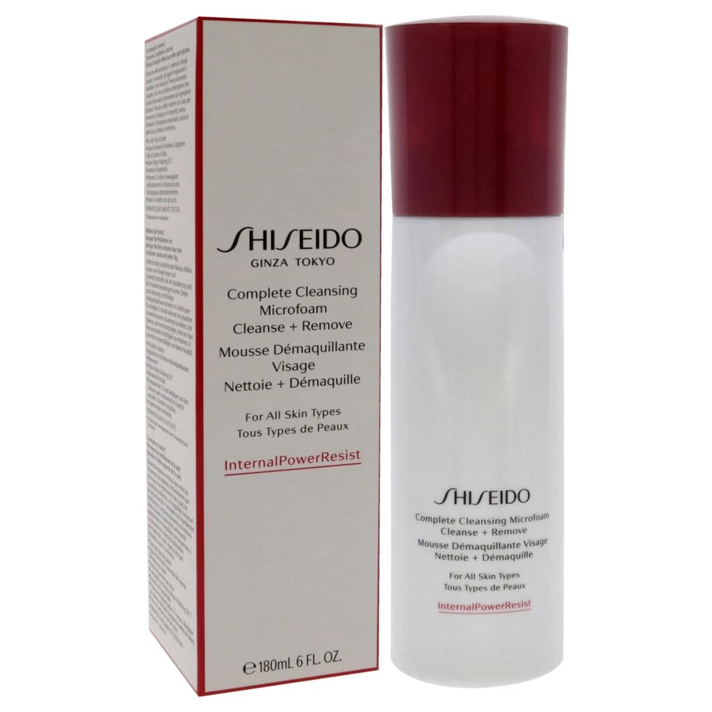 商品Shiseido|Complete Cleansing Microfoam by  for Women - 6 oz Foam,价格¥285,第3张图片详细描述