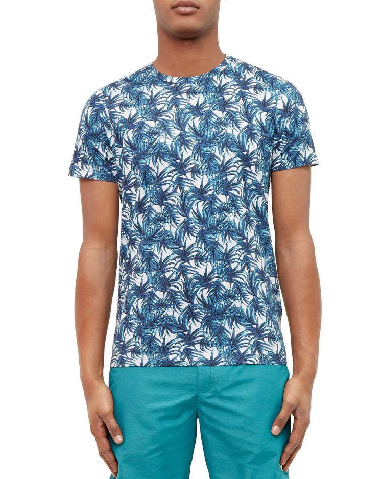 商品Ted Baker London|Ted Baker Leaf Print Tee,价格¥393,第1张图片