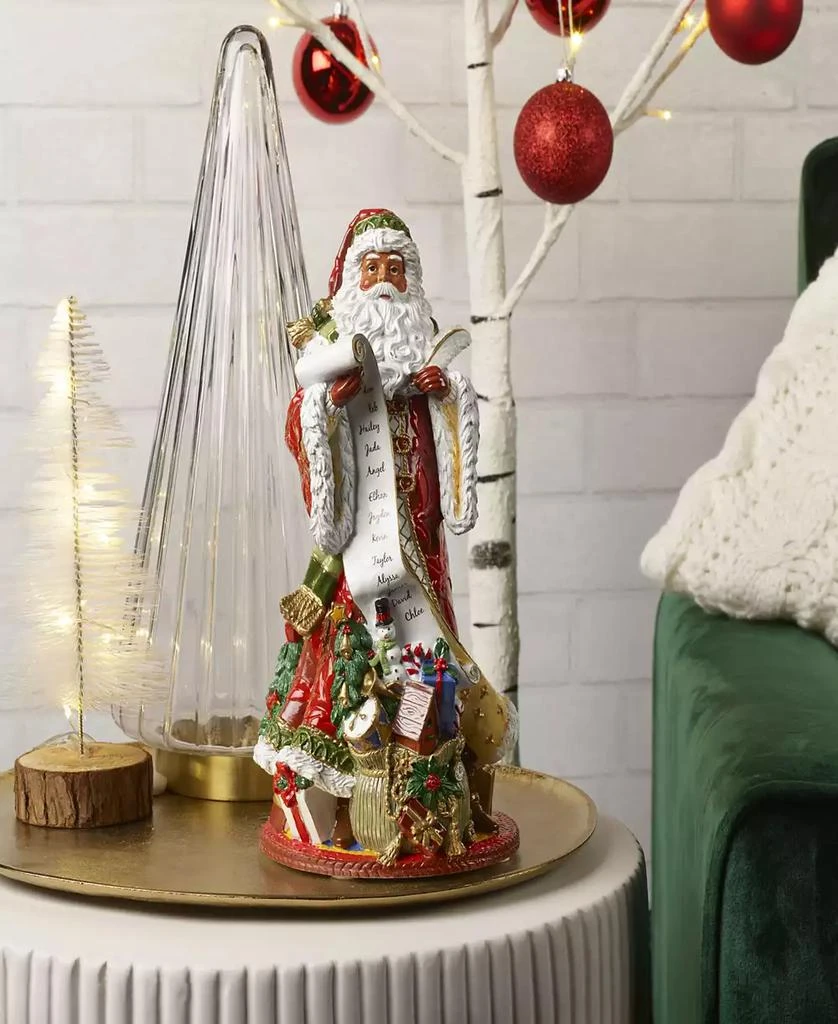 Holiday Home African Santa Musical Figurine, 10.75-in 商品