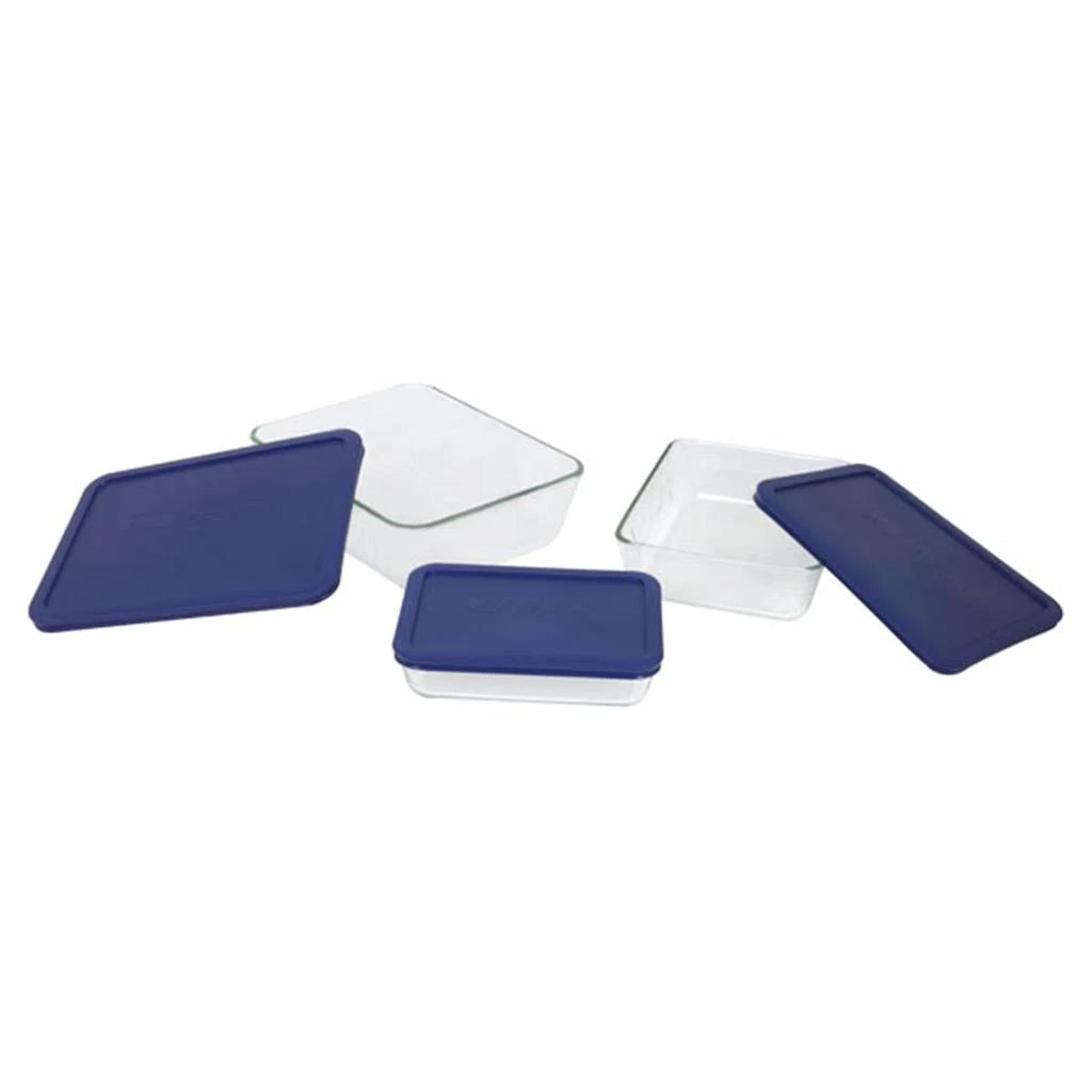 商品Pyrex|Pyrex 6004023 Storage 6-Pc Rectangular Set,价格¥304,第1张图片