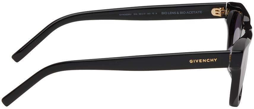 商品Givenchy|Black Rectangular Sunglasses,价格¥1911,第4张图片详细描述