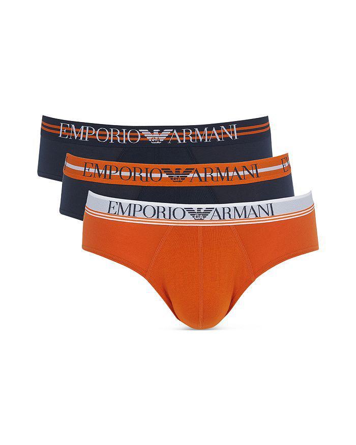 商品Emporio Armani|Knit Briefs, Set of 3,价格¥361,第1张图片