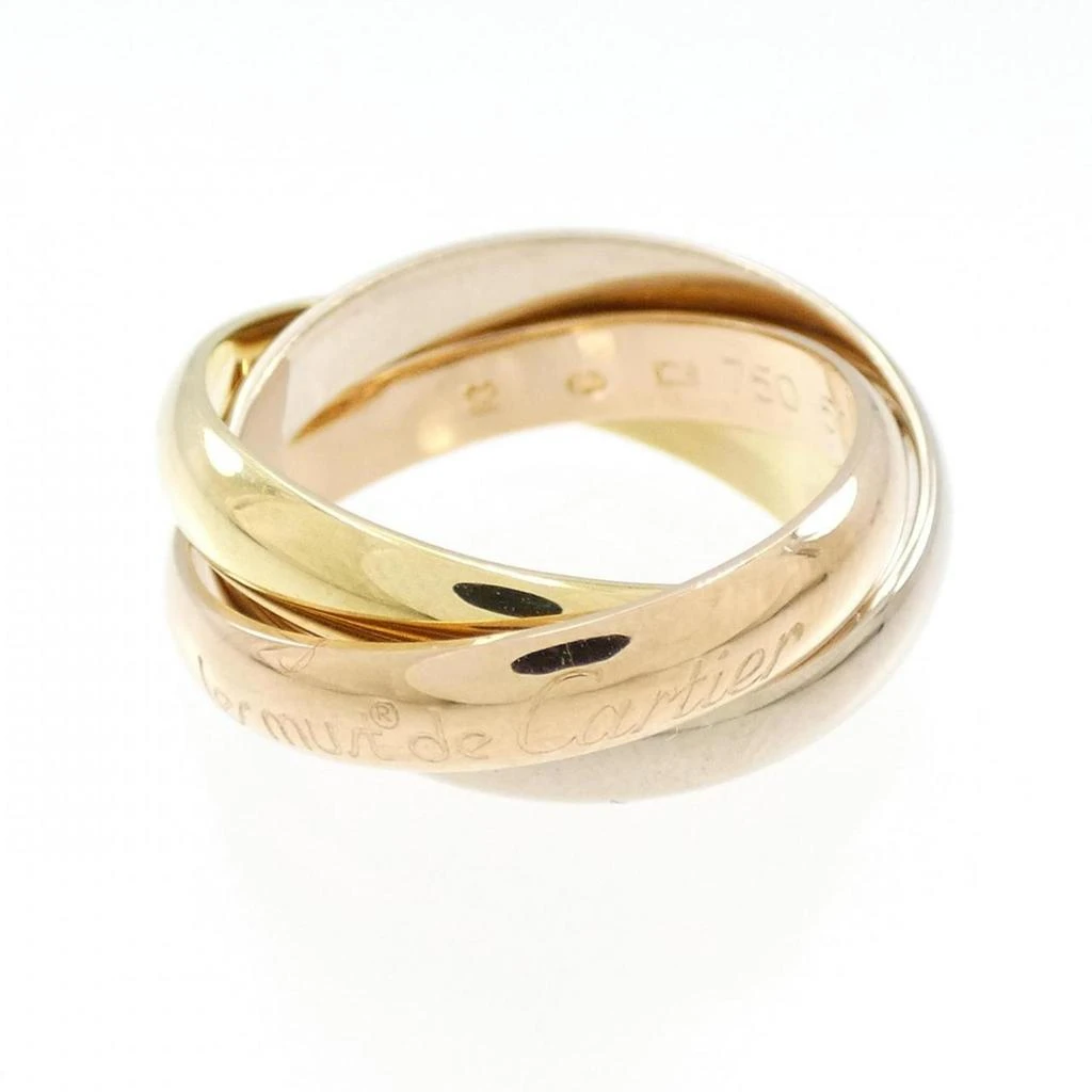 商品[二手商品] Cartier|Trinity pink gold (18K) gold (18K) yellow gold (18K) Band Ring (Pre-Owned),价格¥16431,第1张图片