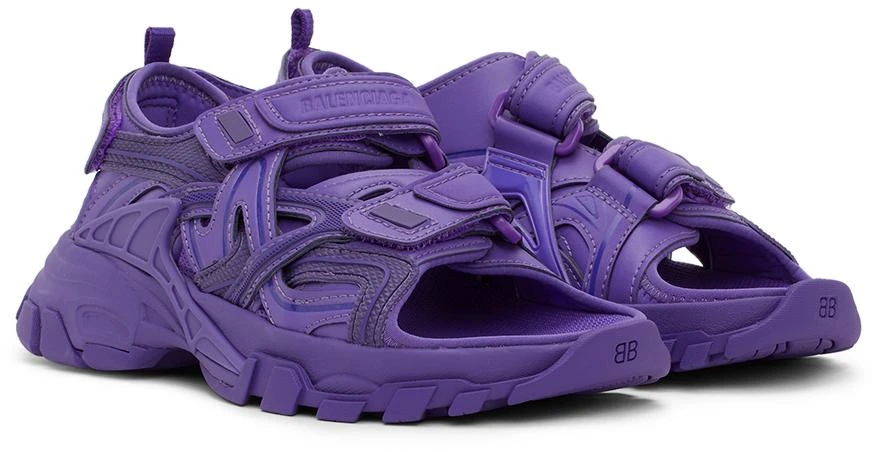 商品Balenciaga|Kids Purple Track Sandals,价格¥3529,第4张图片详细描述