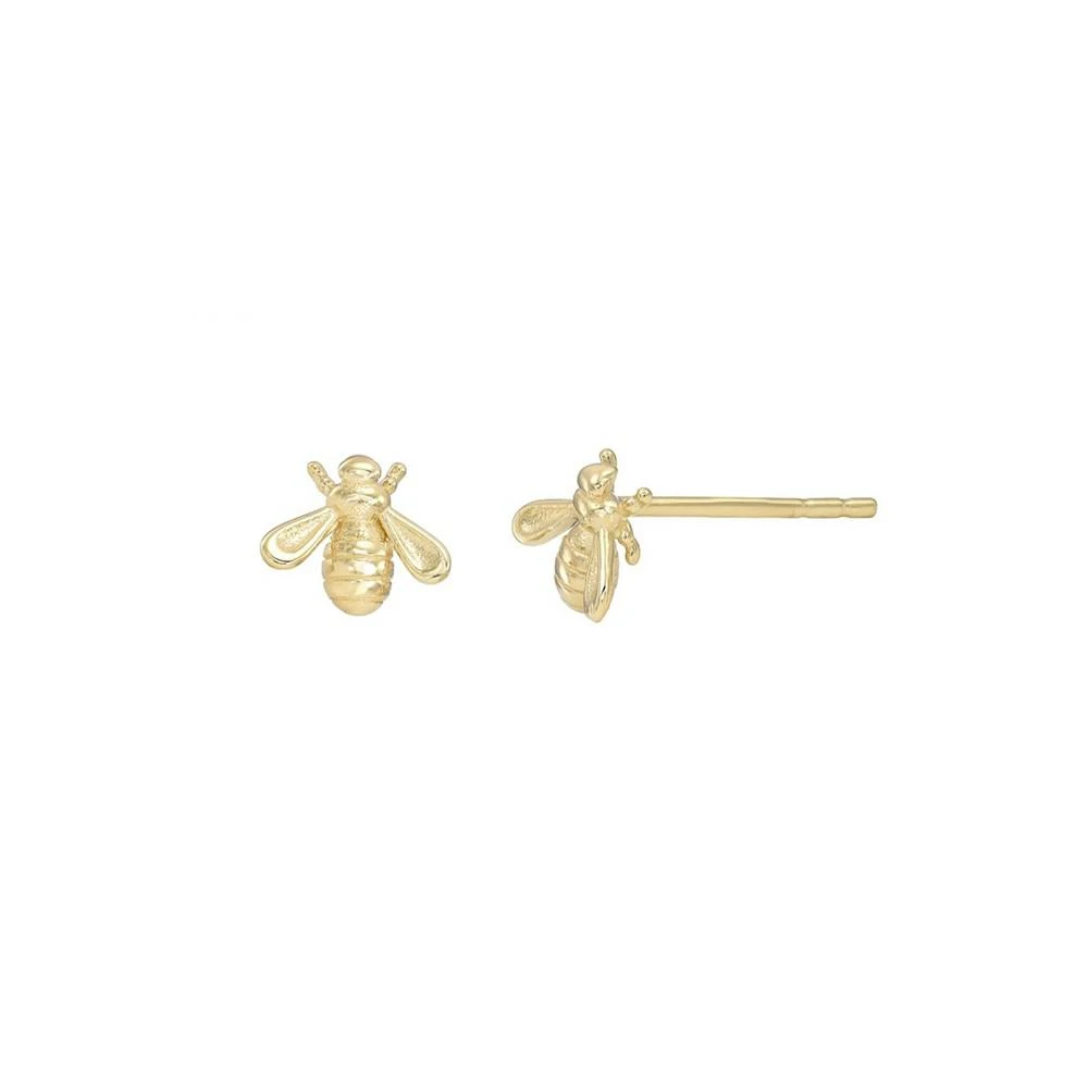 商品Zoe Lev|14K Gold Bee Stud Earrings,价格¥1717,第1张图片
