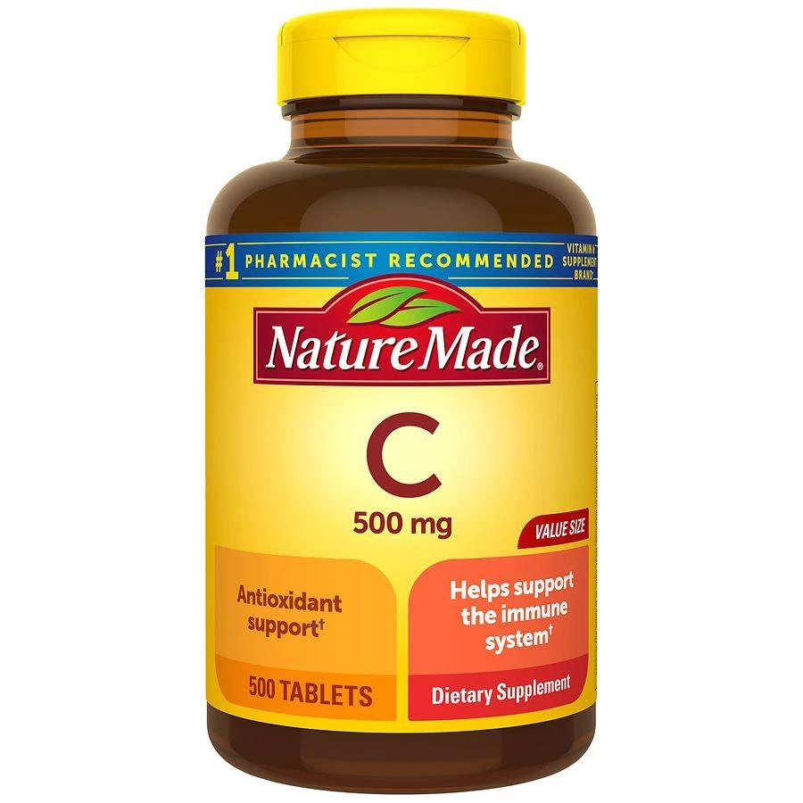 商品Nature Made|Vitamin C 500 mg Tablets,价格¥252,第1张图片