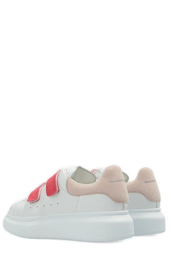 商品Alexander McQueen|Alexander McQueen Kids Round Toe Touch-Strap Sneakers,价格¥1952,第3张图片详细描述