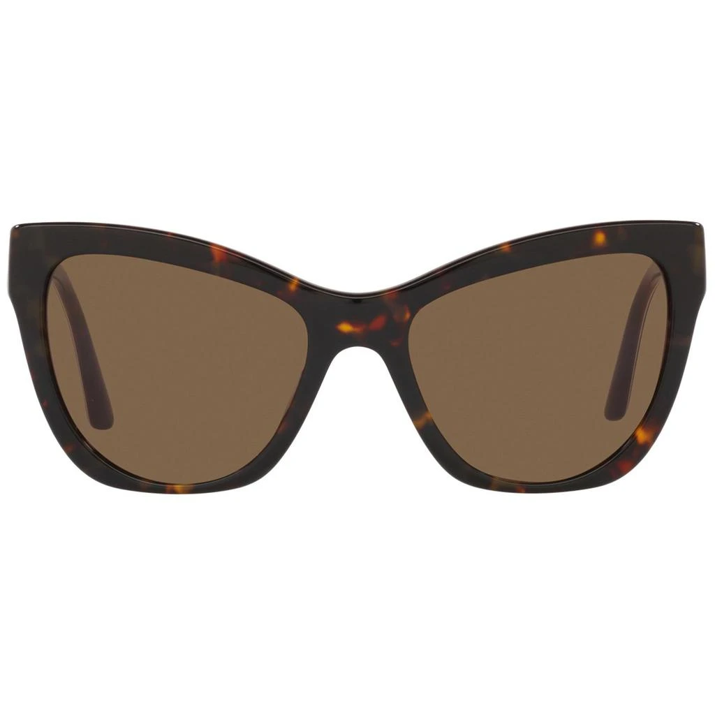 商品Versace|Versace Women's Sunglasses - Dark Brown Lens Cat Eye Acetate Frame | VE4417U 535973,价格¥688,第2张图片详细描述
