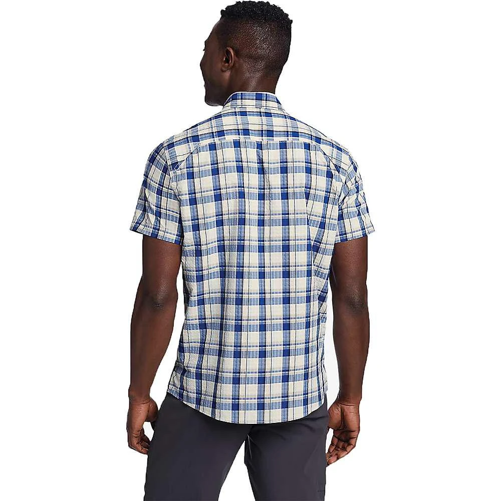 商品Eddie Bauer|Eddie Bauer Travex Men's Pack IT Tech Seersucker SS Shirt,价格¥250,第2张图片详细描述