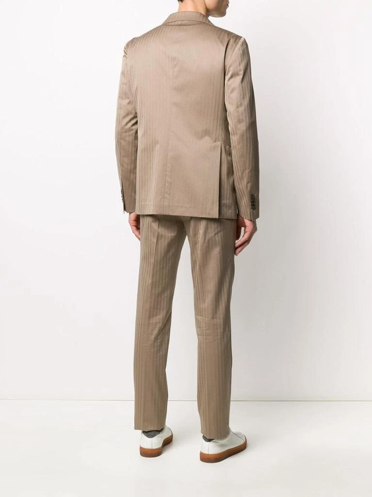 商品TAGLIATORE|Beige Two-Piece Suit With Classic Fit,价格¥8679,第3张图片详细描述