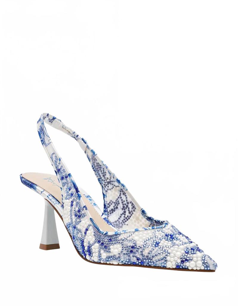 Women's Clrkm Pointed Toe Slingback Pumps image 2