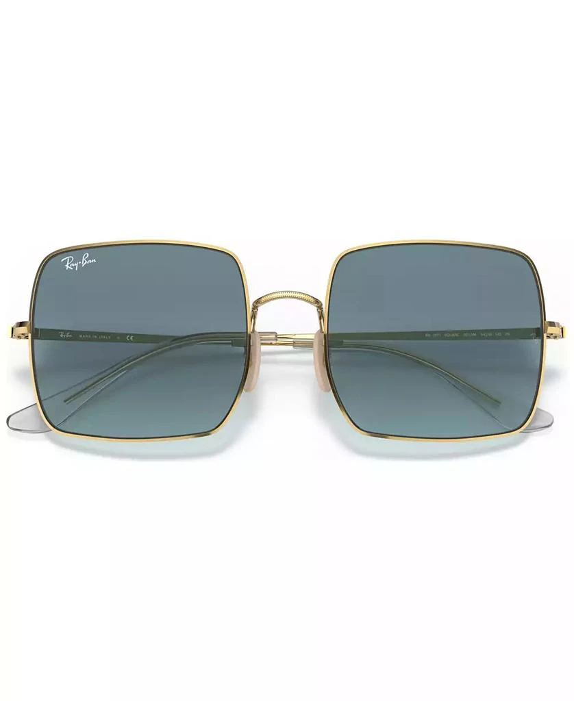 商品Ray-Ban|Women's Square 1971 Classic Sunglasses, Gradient RB1971,价格¥932,第5张图片详细描述