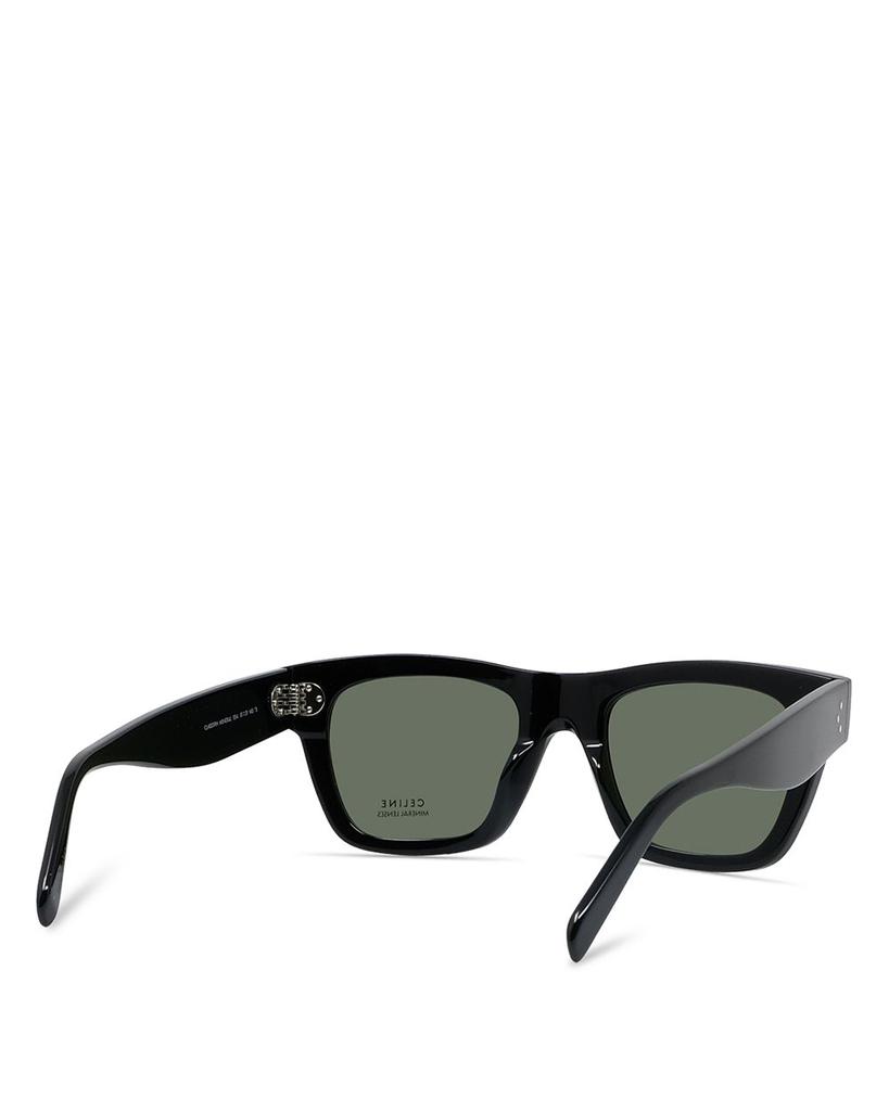 Unisex Rectangular Sunglasses, 51mm商品第6张图片规格展示