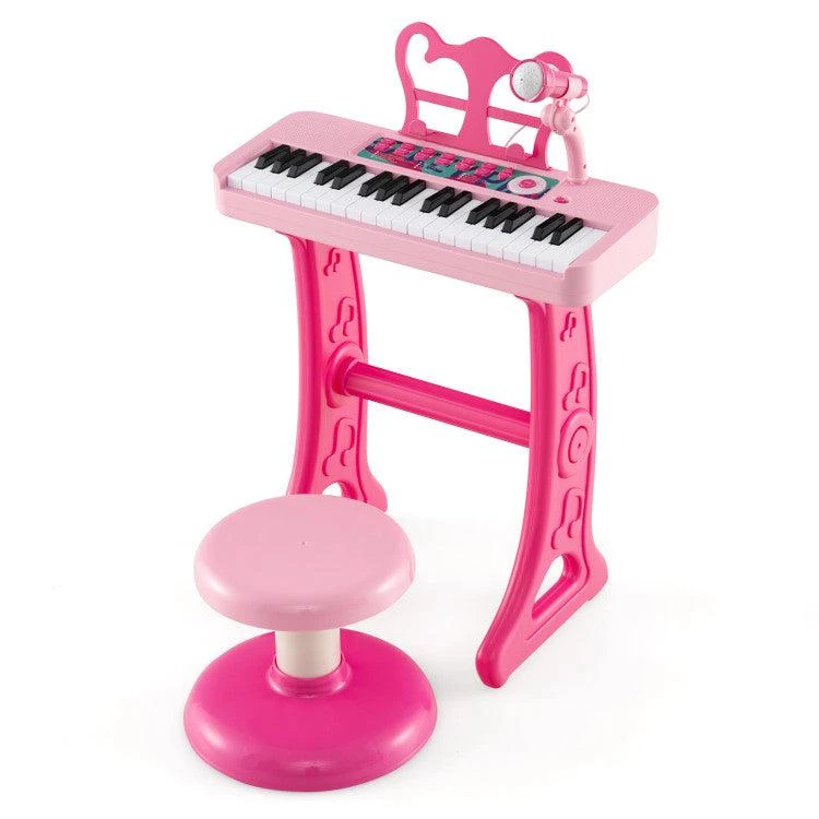 Kids Piano Keyboard 37-Key Kids Toy Keyboard Piano with Microphone for 3+ Kids 商品