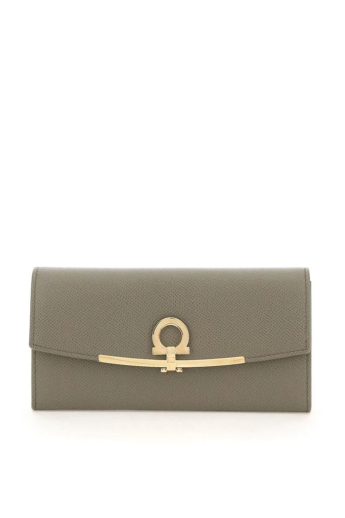 商品Salvatore Ferragamo|Salvatore ferragamo gancini continental wallet,价格¥3246,第1张图片