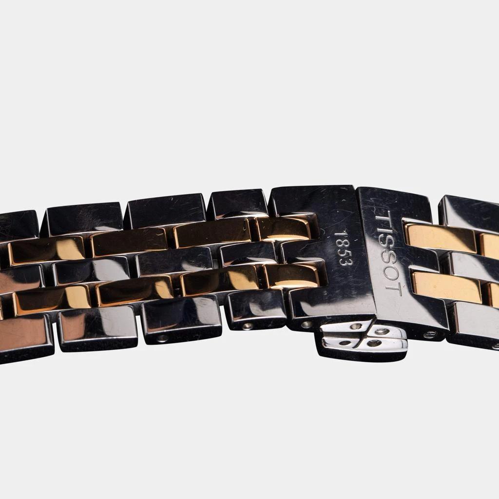商品[二手商品] Tissot|Tissot Mother of Pearl Diamond Two Tone Stainless Steel Le Locle T006.207.22.116.00 Women's Wristwatch 29 mm,价格¥3130,第5张图片详细描述