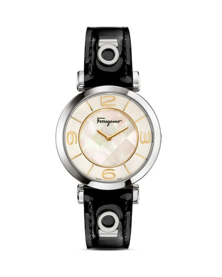 商品Salvatore Ferragamo|Gancino Deco Stainless Steel Watch, 39mm,价格¥7447,第1张图片