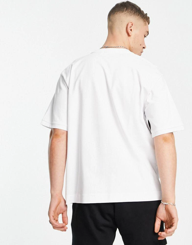 商品Calvin Klein|Calvin Klein archive colour block t-shirt in white,价格¥431,第4张图片详细描述