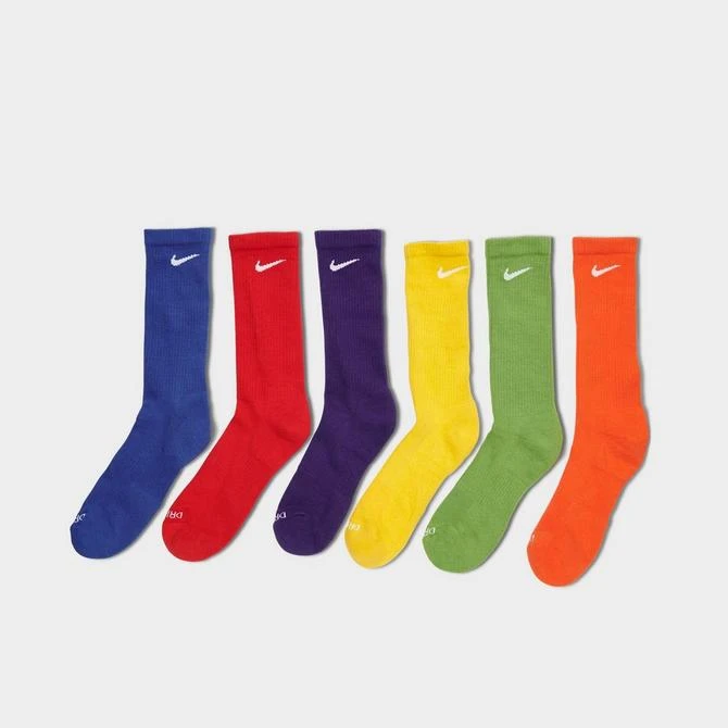 商品NIKE|Nike Everyday Plus Cushioned Crew Training Socks (6-Pack),价格¥208,第2张图片详细描述