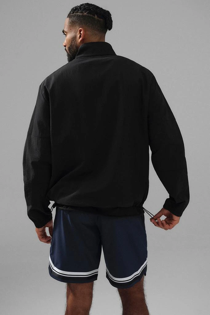 商品Alo|Lightweight Takeaway Track Pullover - Black,价格¥1125,第2张图片详细描述