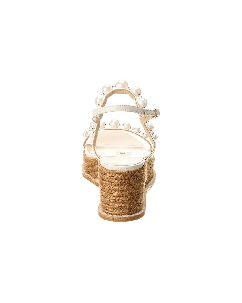 商品Jimmy Choo|Amatuus 60 Leather Wedge Sandal,价格¥4418,第3张图片详细描述