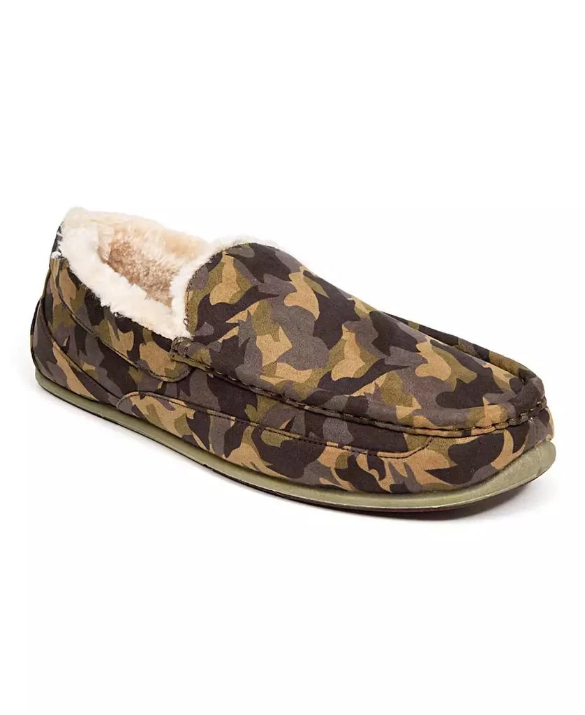 商品Deer Stags|Men's Slippersooz Spun Indoor Outdoor S.U.P.R.O. Sock Cozy Moccasin Slippers,价格¥291,第1张图片
