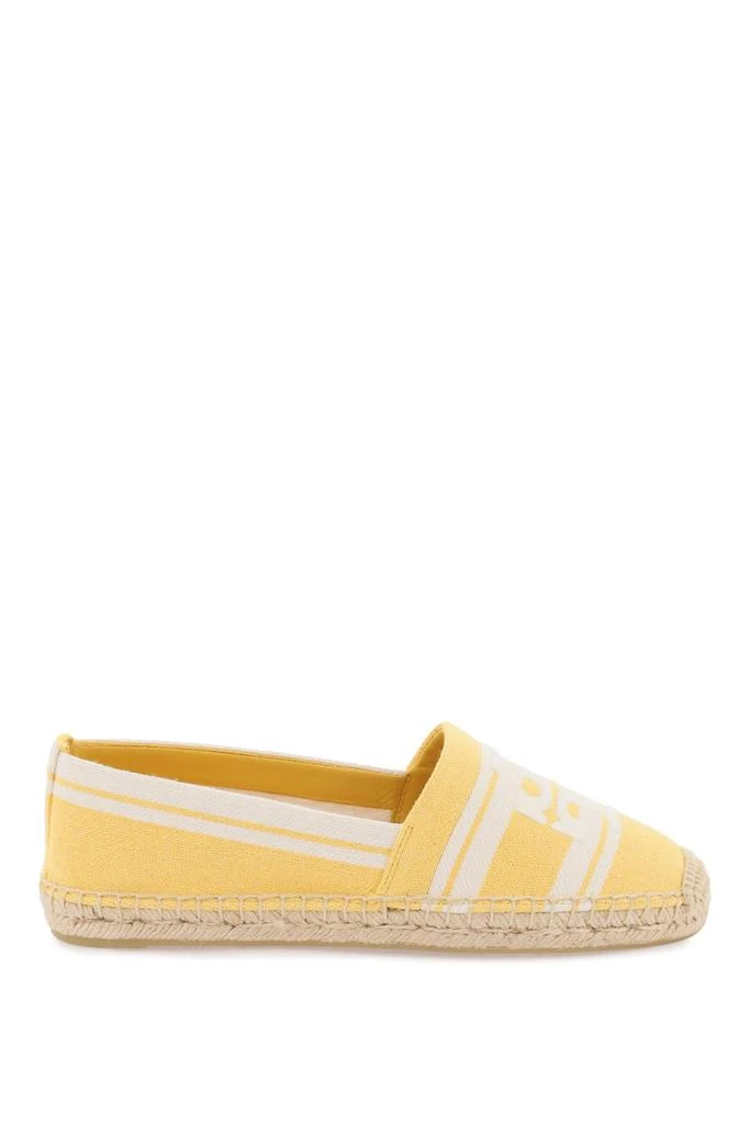 商品Tory Burch|striped espadrilles with double t,价格¥683,第1张图片